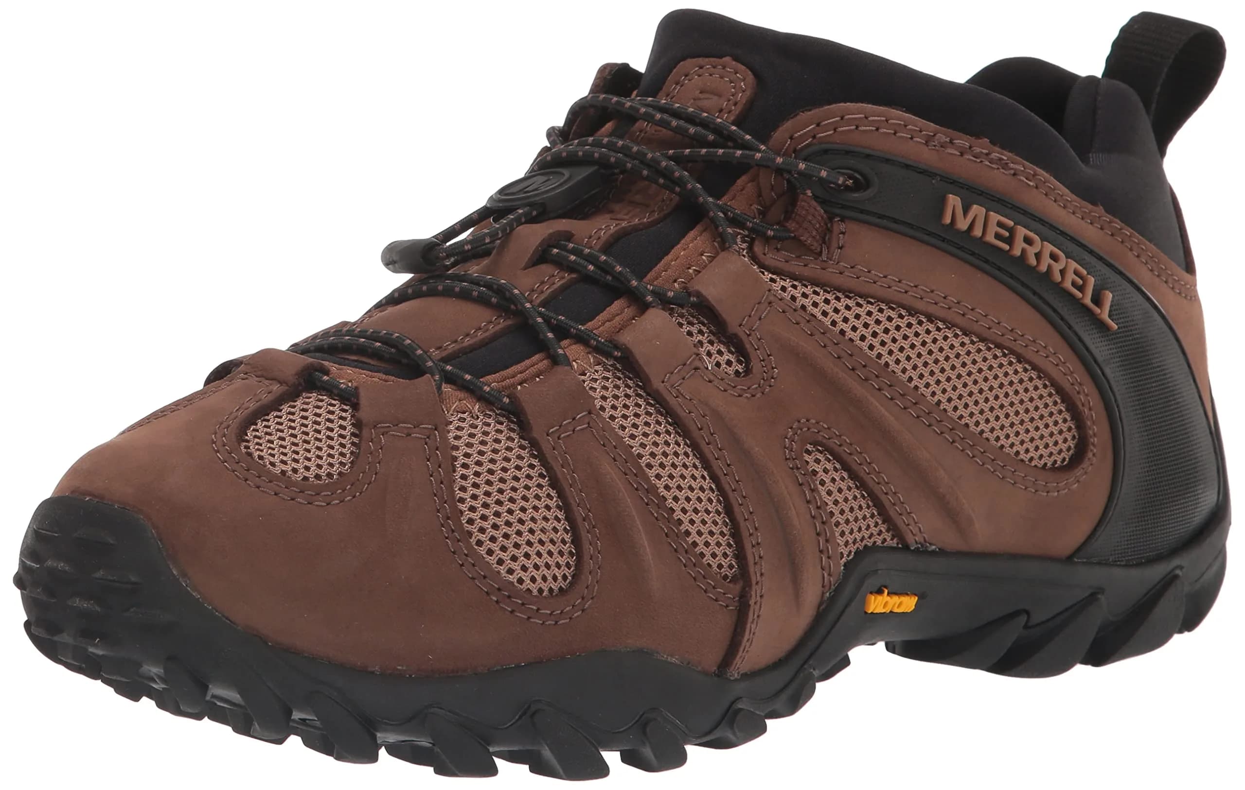 Merrell Chameleon 8 Stretch Hiking Shoe, Earth, 7 Medium | Lightweight, Breathable & Durable for Outdoor Adventures