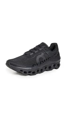 On Men's Cloudmonster Sneakers All Black Size 8 | Breathable Mesh Running Shoe thumbnail 1