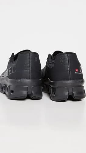 On Men's Cloudmonster Sneakers All Black Size 8 | Breathable Mesh Running Shoe thumbnail 5