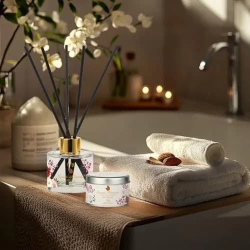 LILY ROY 17Pcs Spa Gift Set | Moisturizing Bath Basket for Women & Mom (17 Piece) thumbnail 6
