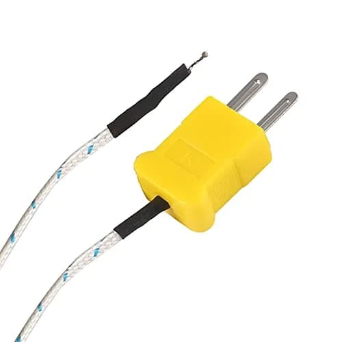 UMLIFE 1M K Type Mini-Connector Thermocouple Temperature Probe Sensor -50~700°C | Compatible with TM902C/ TES1310, 6 pcs thumbnail 5