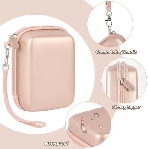 Boobowl Camera Case for Kodak PIXPRO FZ55/FZ45 with Bump Divider, 13cm (5in) x 13.3cm (5.2in) x 6.2cm (2.5in) | Protects Compact Cameras from Bumps and Scratches thumbnail 4