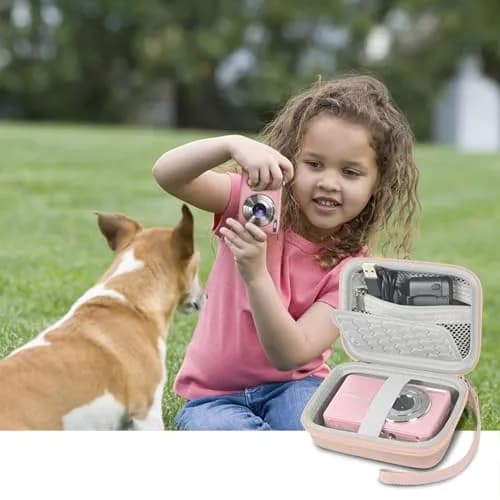 Boobowl Camera Case for Kodak PIXPRO FZ55/FZ45 with Bump Divider, 13cm (5in) x 13.3cm (5.2in) x 6.2cm (2.5in) | Protects Compact Cameras from Bumps and Scratches thumbnail 6