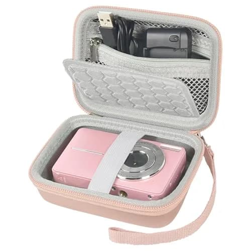 Boobowl Camera Case for Kodak PIXPRO FZ55/FZ45 with Bump Divider, 13cm (5in) x 13.3cm (5.2in) x 6.2cm (2.5in) | Protects Compact Cameras from Bumps and Scratches thumbnail 1