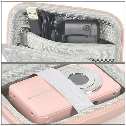 Boobowl Camera Case for Kodak PIXPRO FZ55/FZ45 with Bump Divider, 13cm (5in) x 13.3cm (5.2in) x 6.2cm (2.5in) | Protects Compact Cameras from Bumps and Scratches thumbnail 3