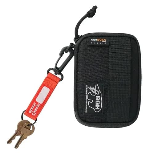 RE ROUGH ENOUGH Wallet for Teen Boy Men with Lanyard, RFID Card Holder, Black | Detachable Neck & RFID Shield thumbnail 7