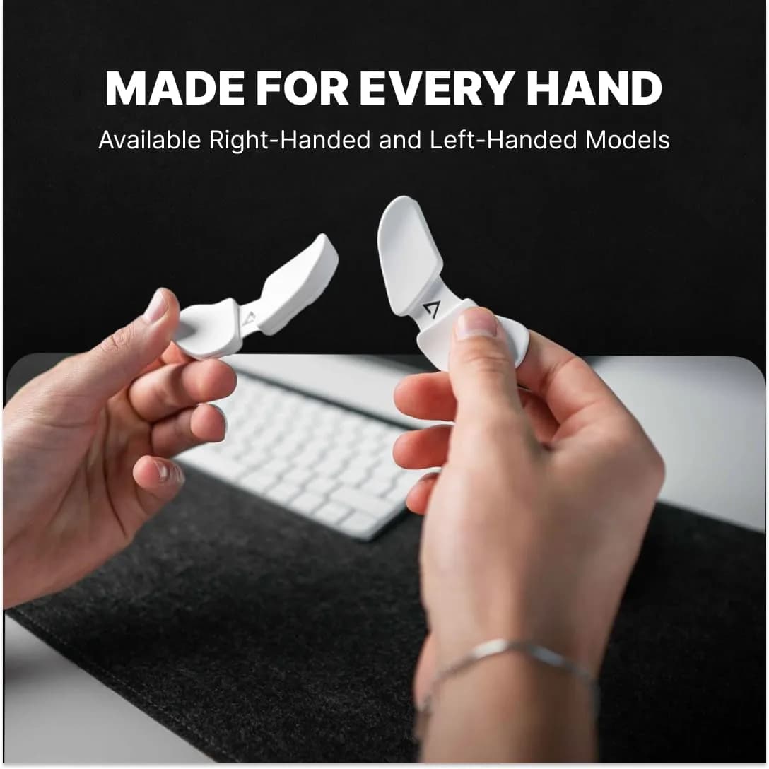 DELTAHUB Carpio 2.0 Left-Handed Ergonomic Mouse Wrist Rest - Small, Black - view 3