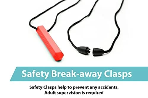 Tilcare Chew Chew Pencil Sensory Necklace 3 Set | Calming Silicone Chewy Toys for Kids & Adults thumbnail 4