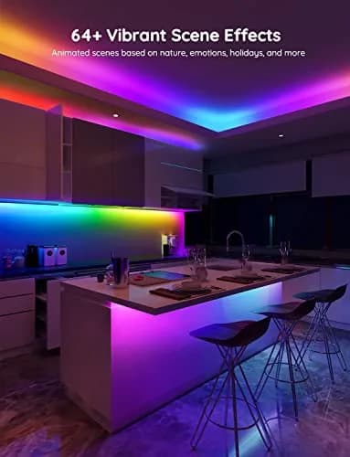 Govee RGBIC LED Strip Lights 5m (16.4ft) | Work with Alexa & Google Assistant, Music Sync thumbnail 2