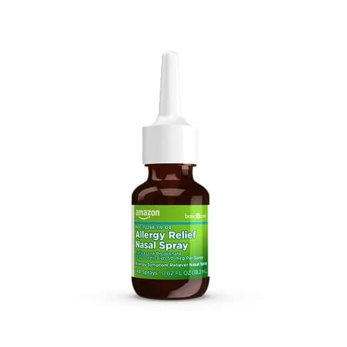 Amazon Basic Care 24-Hour Allergy Relief Nasal Spray 0.62 Fl Oz (18.3ml) | Fluticasone Propionate 50mcg Non-Drowsy thumbnail 6