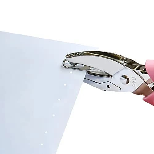 yuntop Pink Single Hole Paper Punch 1.5mm (1/16 inch) | Effortless Crafting Tool thumbnail 4