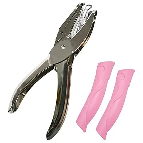 yuntop Pink Single Hole Paper Punch 1.5mm (1/16 inch) | Effortless Crafting Tool thumbnail 5