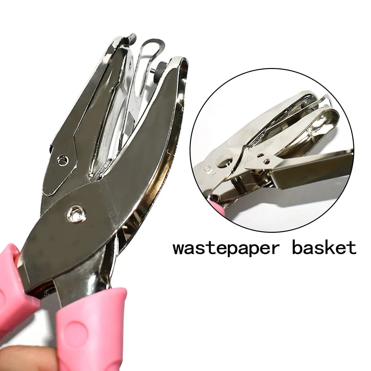 yuntop Pink Single Hole Paper Punch 1.5mm (1/16 inch) | Effortless Crafting Tool - view 6
