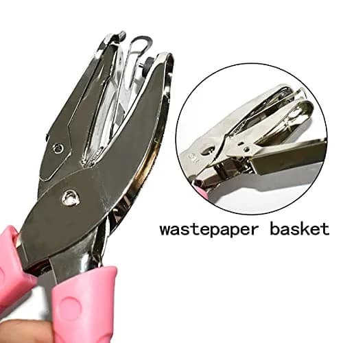 yuntop Pink Single Hole Paper Punch 1.5mm (1/16 inch) | Effortless Crafting Tool thumbnail 6