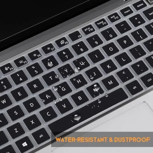 CaseBuy Black Silicone Keyboard Cover Skin for Dell Latitude 3440-2022 Laptops, 14" (35.56 cm) thumbnail 4