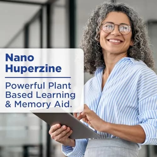 Nanoceutical Solutions Huperzine A Liquid Drops | Memory & Focus Support | 200 mcg per Serving, 30 Servings | Made in USA thumbnail 4