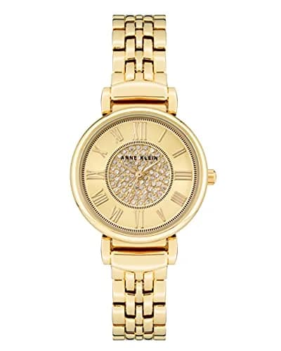 Anne Klein Women's Crystal Accented Bracelet Watch 30mm (1.18in) | Japanese Quartz Movement thumbnail 1