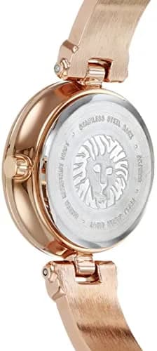 Anne Klein Women's Rose Gold-Tone Bangle Watch with Diamond Dial | 28mm Case thumbnail 4