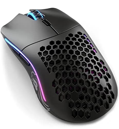 GLORIOUS Model O Wireless Gaming Mouse - Superlight 69g Honeycomb Design, RGB, Ambidextrous, 2.4GHz Wireless, Up to 71 Hours Battery thumbnail 1