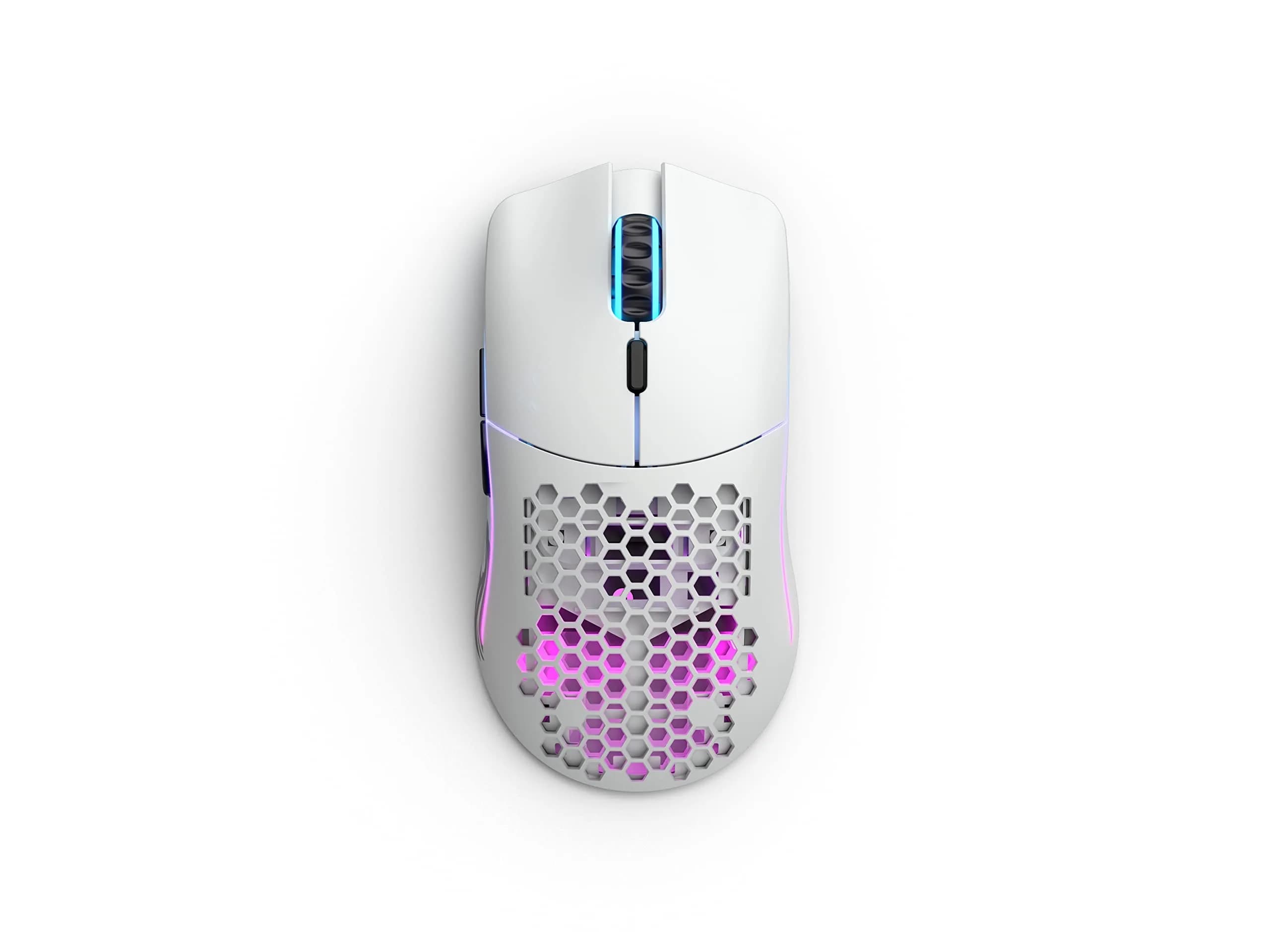 GLORIOUS Model O Wireless Gaming Mouse - 69g Honeycomb Design, RGB, Ambidextrous, 2.4GHz Wireless, 71 Hours Battery, Matte White - view 5