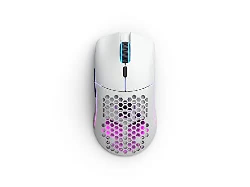 GLORIOUS Model O Wireless Gaming Mouse - 69g Honeycomb Design, RGB, Ambidextrous, 2.4GHz Wireless, 71 Hours Battery, Matte White thumbnail 5