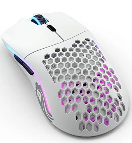 GLORIOUS Model O Wireless Gaming Mouse - 69g Honeycomb Design, RGB, Ambidextrous, 2.4GHz Wireless, 71 Hours Battery, Matte White thumbnail 9