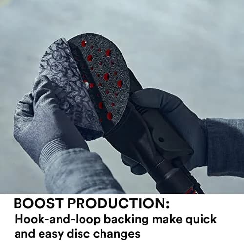 3M Xtract Net Disc 710W 180+ Grit 3 inch (75mm) Hook and Loop Sanding Discs (Pack of 50) | Virtually Dust-Free for Metal, Wood, Composites thumbnail 4
