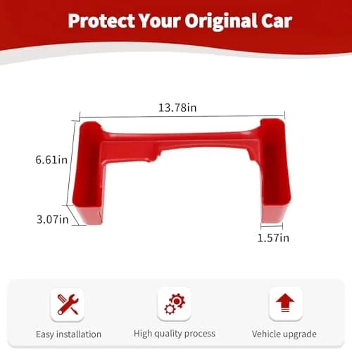 RT-TCZ Red Caddy for Jeep Wrangler JL JLU Gladiator JT 2018-2024 2-Pack | Organizes Phones, Change, and Small Items thumbnail 6