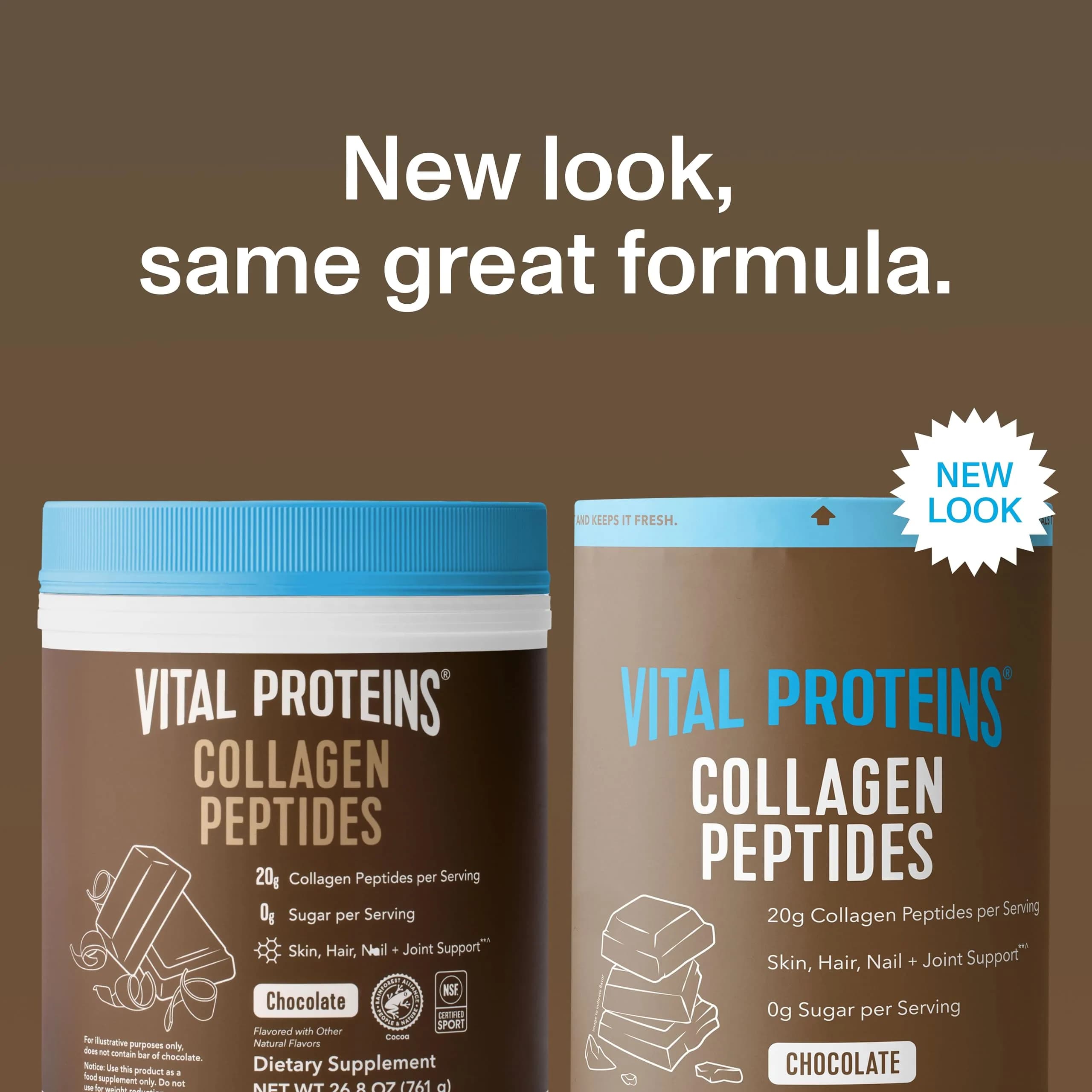 Vital Proteins Collagen Peptides Powder Unflavored | Hydrolyzed Collagen for Skin, Hair, Nails & Joints - view 3