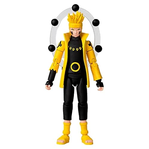 Tamagotchi Naruto Uzumaki Sage of Six Paths Action Figure | 6.5-inch Anime Hero with 20+ Articulations thumbnail 2