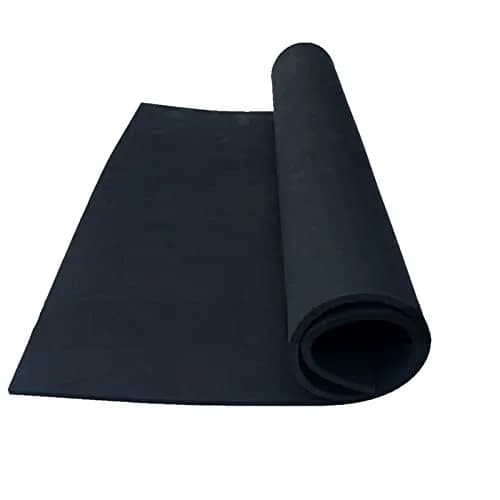LabZhang Black 8mm EVA Foam Sheet 35.79cm x 10.39cm (14" x 39") | High-Density Cosplay Craft Foam thumbnail 1