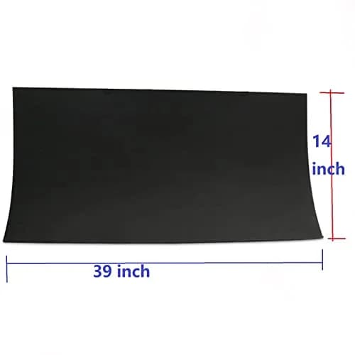 LabZhang Black 8mm EVA Foam Sheet 35.79cm x 10.39cm (14" x 39") | High-Density Cosplay Craft Foam thumbnail 2