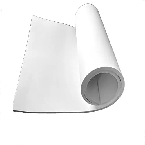 LabZhang 4mm White EVA Foam Sheet 35.89cm x 8.00cm (14" x 39") | High-Density Cosplay & Craft Foam thumbnail 1