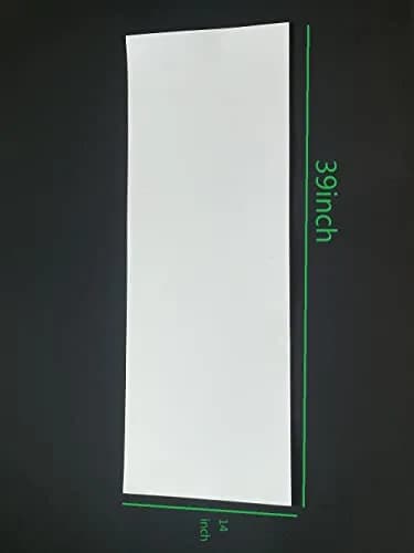 LabZhang 4mm White EVA Foam Sheet 35.89cm x 8.00cm (14" x 39") | High-Density Cosplay & Craft Foam thumbnail 2