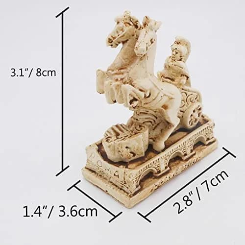 Kocris Casa Rome Soldier Fish Tank Decoration 8.38 cm (3.3" H) | Adds Rugged Coolness to Aquariums thumbnail 5