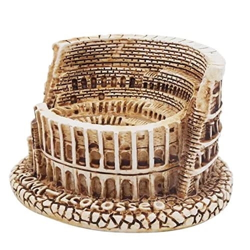 Kocris Casa Rome Colosseum Fish Tank Decoration 4.1cm (1.6") | Ancient Roman Amphitheatre Aquarium Ornament thumbnail 1