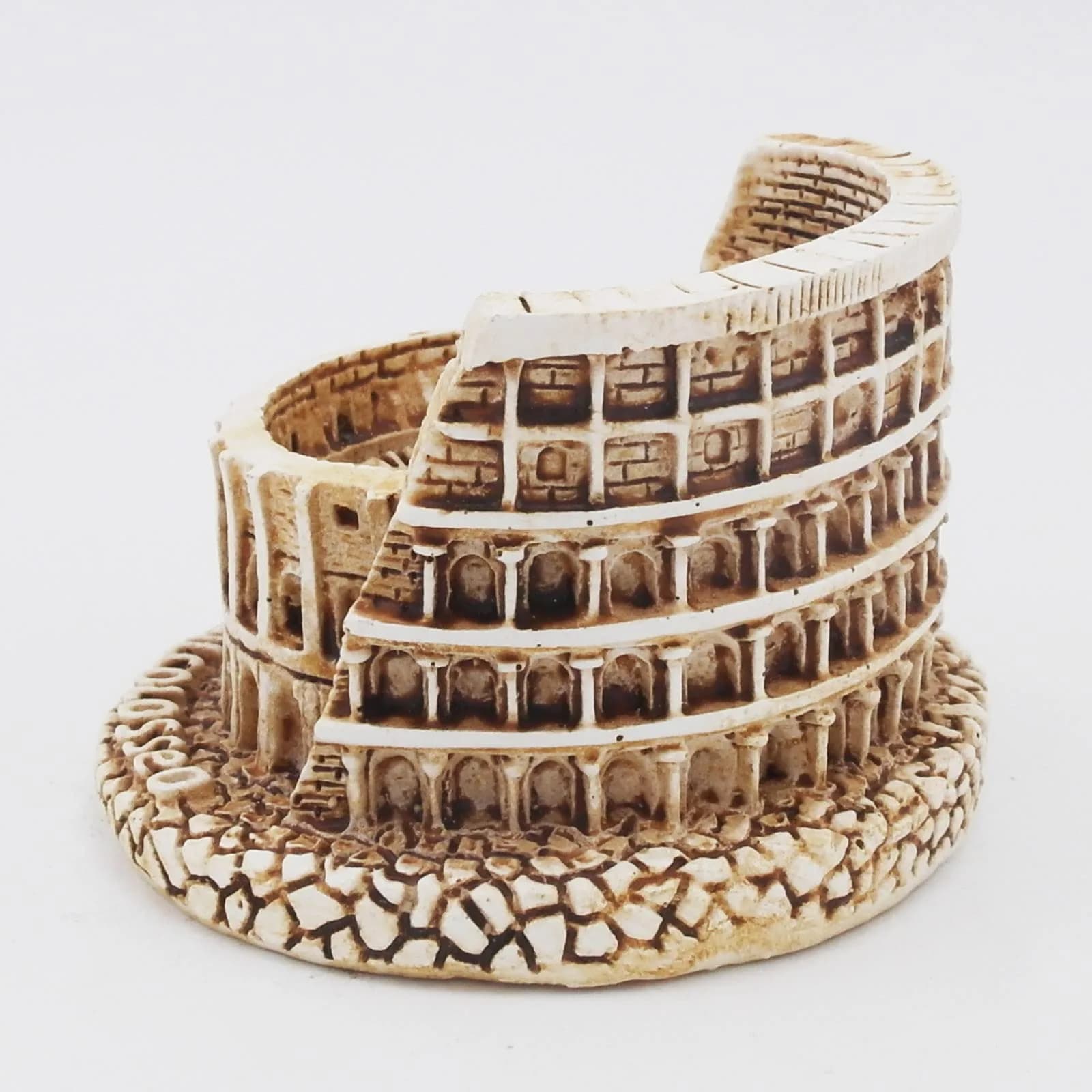 Kocris Casa Rome Colosseum Fish Tank Decoration 4.1cm (1.6") | Ancient Roman Amphitheatre Aquarium Ornament - view 2