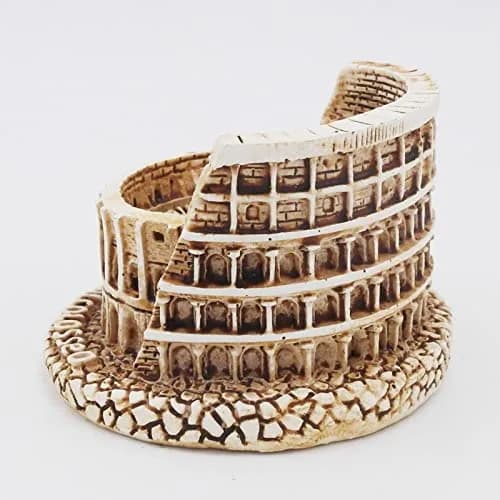 Kocris Casa Rome Colosseum Fish Tank Decoration 4.1cm (1.6") | Ancient Roman Amphitheatre Aquarium Ornament thumbnail 2