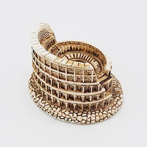 Kocris Casa Rome Colosseum Fish Tank Decoration 4.1cm (1.6") | Ancient Roman Amphitheatre Aquarium Ornament thumbnail 3