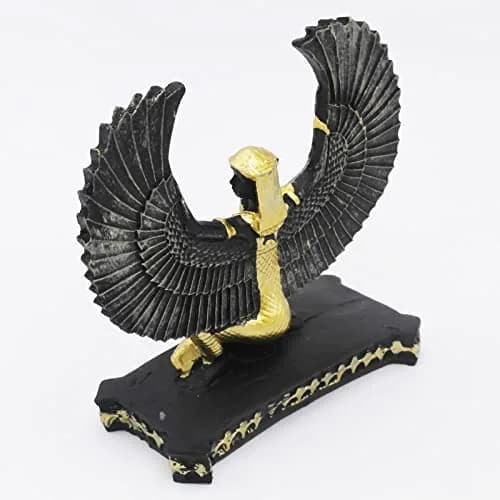 Kocris Casa Ancient Egypt Goddess Aquarium Ornament 10.4cm (4.1") | Resin Fish Tank Decor for Betta & Reptiles thumbnail 4