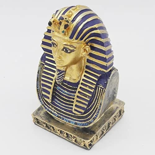 Kocris Casa Egyptian Pharaoh Fish Tank Decoration 10.5cm (4.1") | Ancient Egypt Reptile Terrarium Ornament thumbnail 2