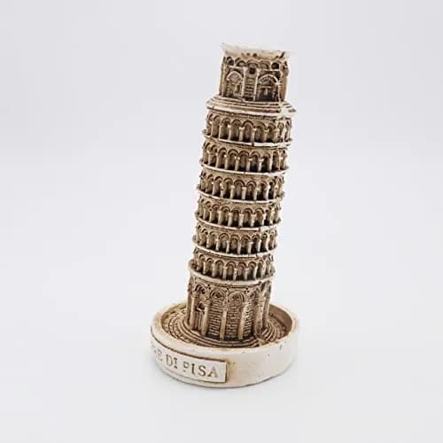 Kocris Casa Leaning Tower of Pisa Aquarium Decoration 8.9cm (3.5") | Adds Italian Flair to Tanks thumbnail 2