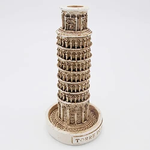 Kocris Casa Leaning Tower of Pisa Aquarium Decoration 8.9cm (3.5") | Adds Italian Flair to Tanks thumbnail 3