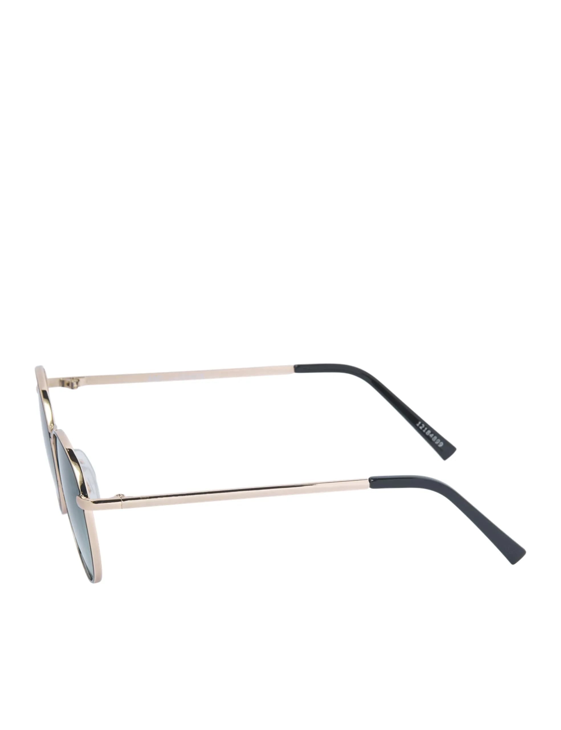 JACK & JONES Male Right Pointed Sunglasses, Gold, One Size | Modern & Comfortable for Men — One Size