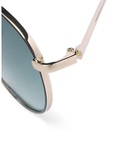 JACK & JONES Male Right Pointed Sunglasses, Gold, One Size | Modern & Comfortable for Men thumbnail 3