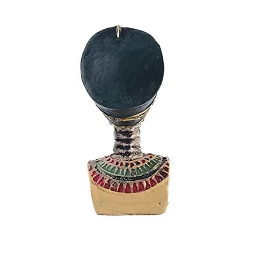 Kocris Casa Ancient Egypt Priest Skull Decoration for Aquariums & Terrariums | 5.33cm (2.1" H) Resin Sculpture thumbnail 4