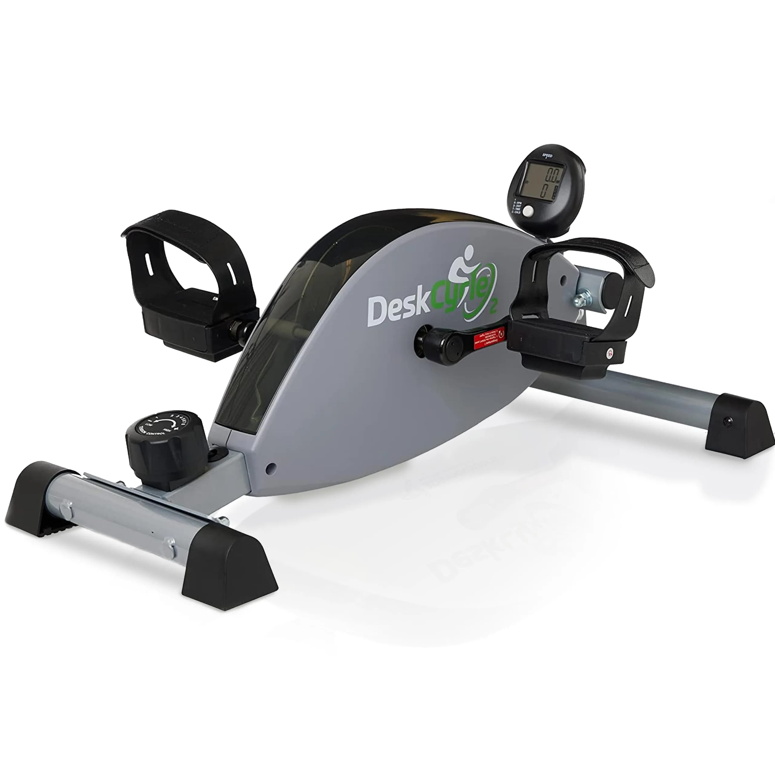 DeskCycle 2 Under Desk Bike Pedal Exerciser | Whisper-Quiet, Adjustable Resistance, Low Pedal Height
