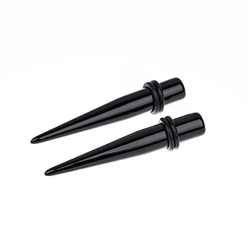 Memsion Ear Stretching Kit Gauges for Ears 14G-00G | Acrylic Expander Set for Healthy Ear Piercing thumbnail 5