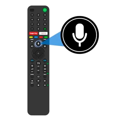 WINFLIKE RMF-TX500P RMF-TX500T Replacement Voice Remote Control for Sony TV | Compatible with Sony Bravia Models thumbnail 4