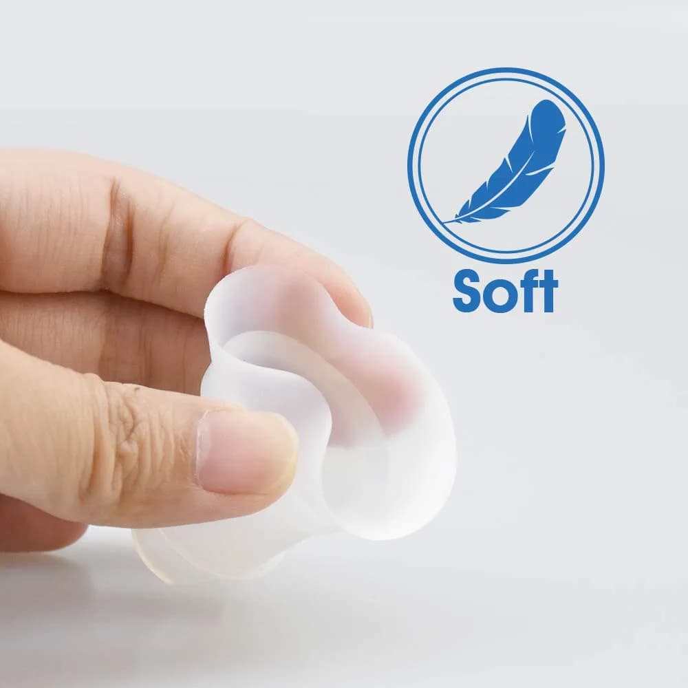 Maymom 21 mm Flange Insert for Medela & Spectra Shields | Reduces Nipple Tunnel to 21 mm (2-Pack, Semi-Clear) - view 6